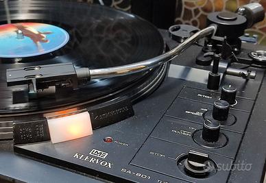 Klervox SA-801 Piatto S.Automatico Traz. Cinghia