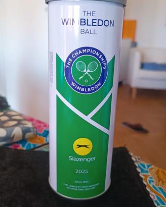 palline tennis Wimbledon 2025