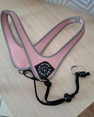 Pettorina rosa per cani di taglia piccola