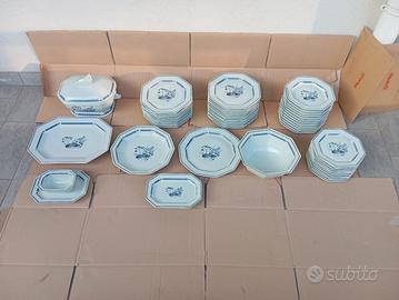 Servizio Piatti Limoges Coquet - 58 pz ottagonale