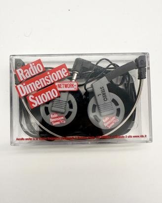 Cuffie stereo RDS Vintage-Gadget Originale Anni90