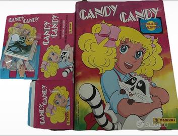 Candy Candy album + box + lotto 50 figurine Panini