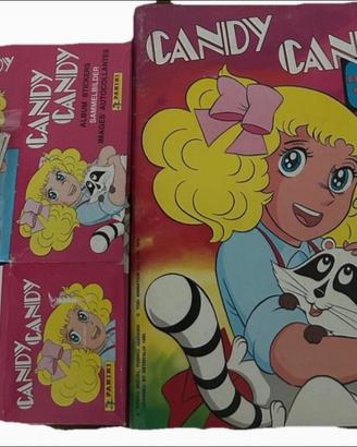 Candy Candy album + box + lotto 50 figurine Panini