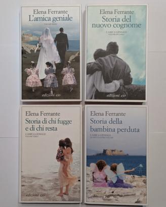 Elena Ferrante Quadrilogia L'amica Geniale e/o ed