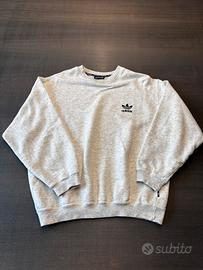 Felpa Adidas Grigia Taglia S
