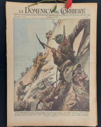 La Domenica del Corriere 13 settembre 1953 Manzoni