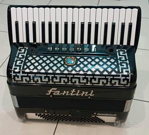 Fisarmonica Fantini 96 bassi 3 voci 