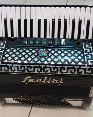 Fisarmonica Fantini 96 bassi 3 voci 