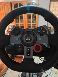 logitech g29 + cambio + base Volante 
