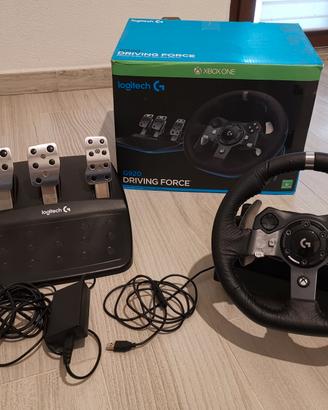 volante + pedaliera xbox g920