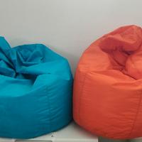 Pouf divano imbottito 