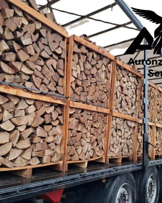 AUTOTRENO CAMION  BANCALE DI LEGNA DA ARDERE