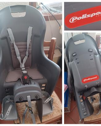 Seggiolino Bici Posteriore Polisport Boodie nuovo