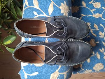 scarpe in cuoio donna - blu