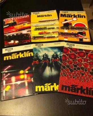 Cataloghi treni MARKLIN RIVAROSSI FLEISCHMANN JOUE