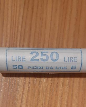 Rotolino 50 pz 5 lire