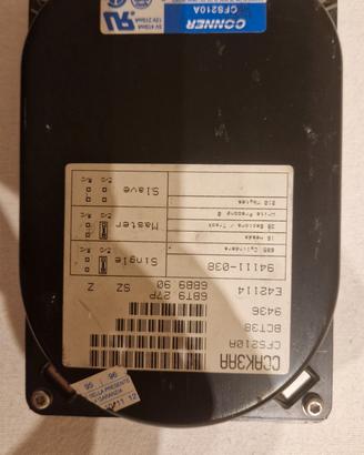 Hard disk vintage 210MB stato sconosciuto