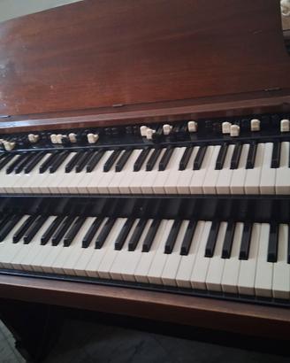 ORGANO HAMMOND MOD. CV + PERCUSSIONI+LESLIE
