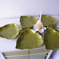 Antipastiera/Centrotavola ceramica Barettoni-Nove