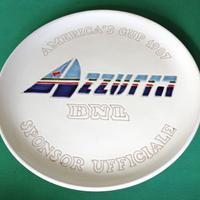 AMERICA'S CUP 1987 - AZZURRA - Piatto in ceramica