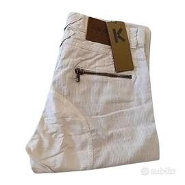 Pantalone chino da uomo in cotone grigio - Kenzo