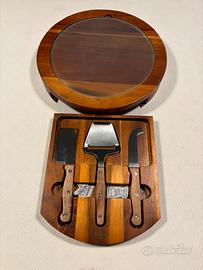 Tagliere per formaggi con set di coltelli nuovo