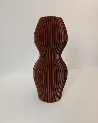 Vaso 3D Coffee Brown | Vaso Decorativo Moderno