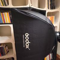 Godox SL-100W – Luce LED da studio con softbox e s