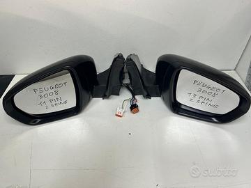 Specchietto retrovisore dx sx peugeot 3008 2017>24
