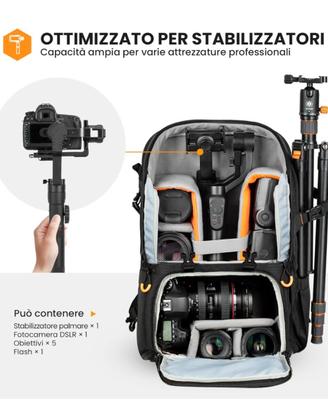 TARION Zaino Fotografico Zaino Capienza Grande con