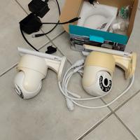 2 telecamere da esterno motorizzate – WiFi
