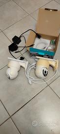 2 telecamere da esterno motorizzate – WiFi