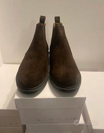 Stivaletti uomo mod chelsea cuoio num 40