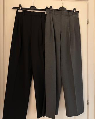 2  paia Pantaloni con pinces Uniqlo taglia XS