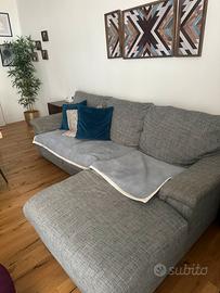 Divano angolare con contenitore Poltrone e Sofa’