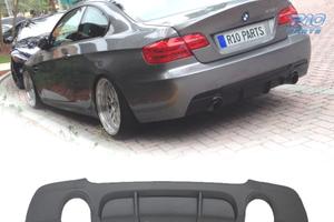DIFFUSORE BMW E92 E93 LOOK M PERFORMANCE NERO OPAC