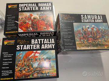starter vari warlord Wargames miniature storico 