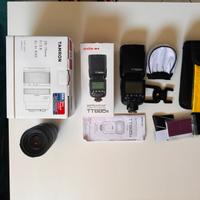 Tamron 28-75 Sony E-Mount + Flash Godox TT685S