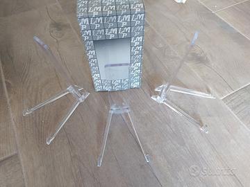 Espositore acrilico 17cm 1 pacco 3 pezzi