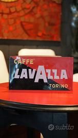 LAVAZZA targa in latta metallo