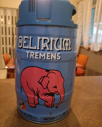 Birra in barilotto da 5 l Delirium Tremens