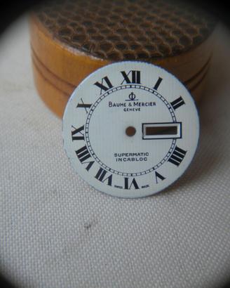 Baume&Mercier quadrante supermatic bianco