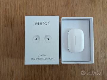 Eleror Pro-X6S [auricolari nuovi, colore bianco]