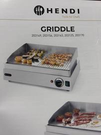 Piastra griglia elettrica