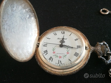 Orologio da tasca vintage inciso