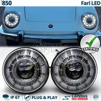 Fari LED per Fiat 850 OMOLOGATI Angel Dinamico