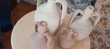 4 vasi in terracotta 