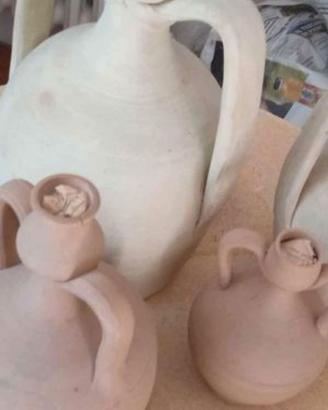 4 vasi in terracotta 