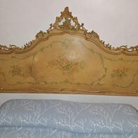 CAMERA VENEZIANA INTARSIATA E DORATA A MANO