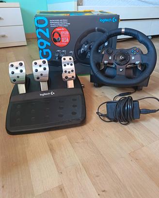 Volante e Pedaliera Logitech G920 (PC, Xbox)